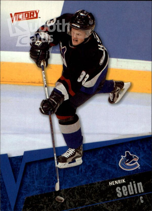 NHL 2003-04 Upper Deck Victory - No 192 - Henrik Sedin