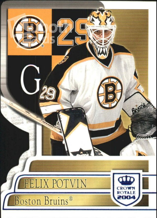 NHL 2003-04 Cown Royale Blue - No 18 - Felix Potvin