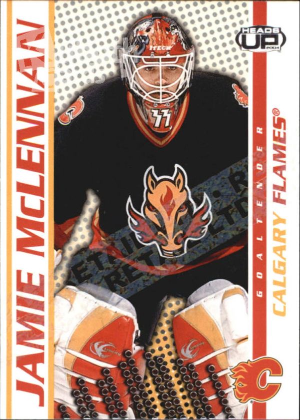 NHL 2003-04 Pacific Heads Up Retail LTD - No 15 - Jamie McLennan