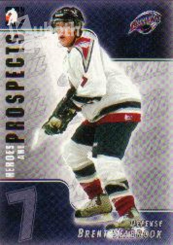 NHL 2004-05 ITG Heroes and Prospects - No 58 - Brent Seabrook