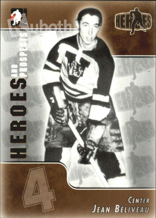 NHL 2004-05 ITG Heroes and Prospects - No 153 - Jean Beliveau