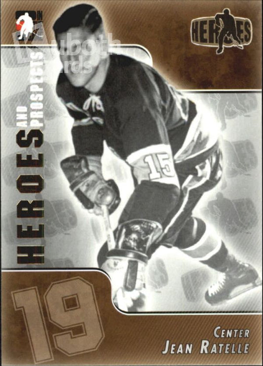 NHL 2004-05 ITG Heroes and Prospects - No 127 - Jean Ratelle