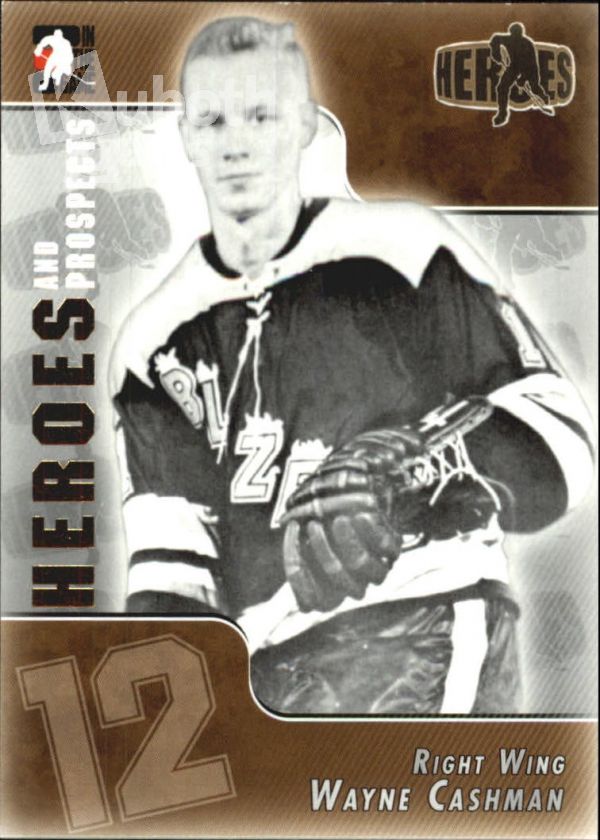 NHL 2004-05 ITG Heroes and Prospects - No 136 - Wayne Cashman