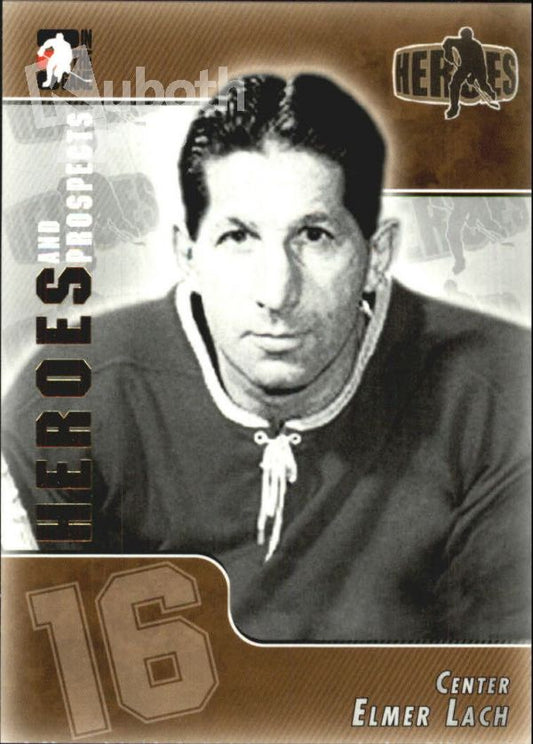 NHL 2004-05 ITG Heroes and Prospects - No 160 - Elmer Lach