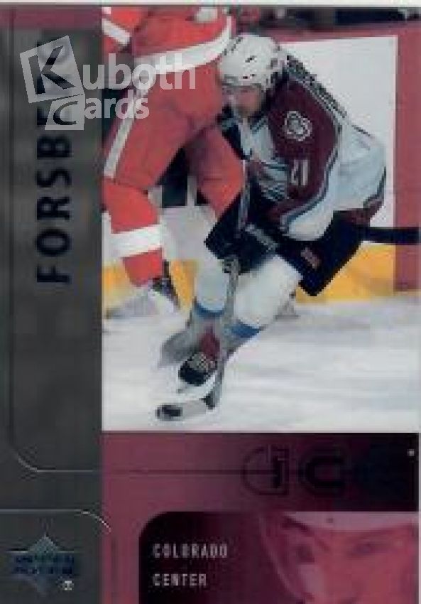 NHL 2001-02 Upper Deck Ice - No 9 - Peter Forsberg