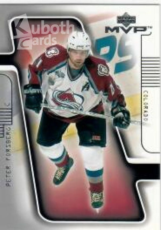 NHL 2001-02 Upper Deck MVP - No. 44 - Peter Forsberg