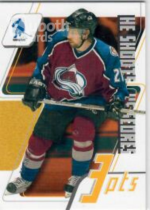 NHL 2003-04 BAP Memorabilia He Shoots He Scores - No 19 - Peter Forsberg