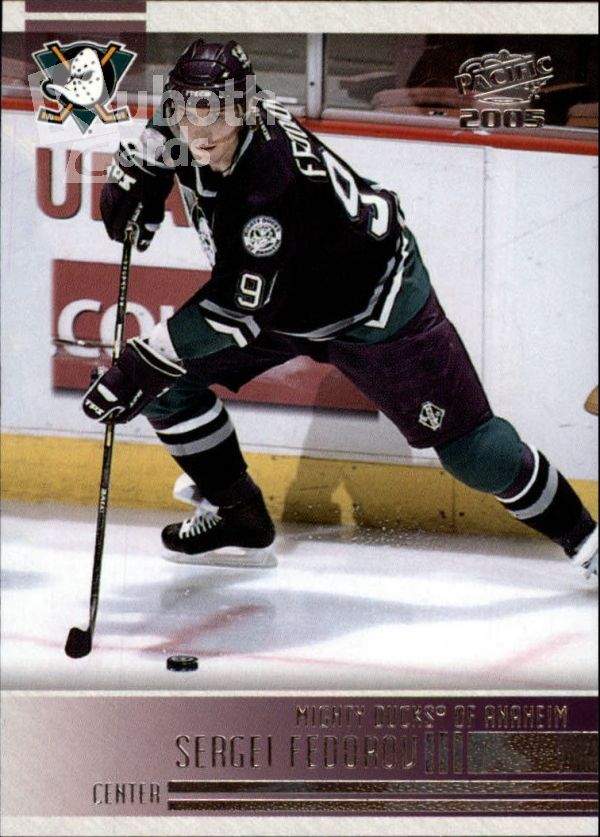 NHL 2004-05 Pacific - No 2 - Sergei Fedorov