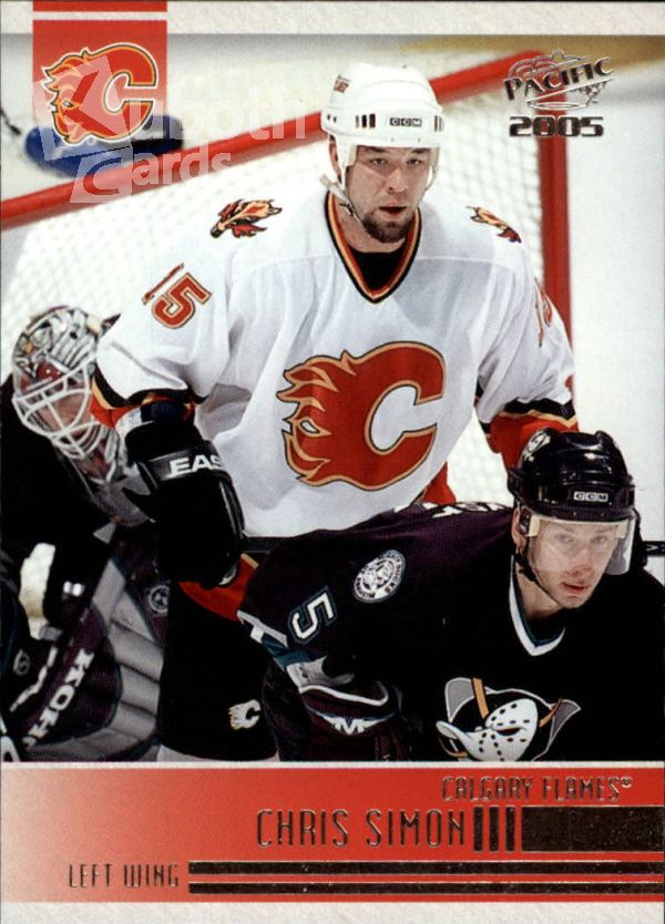 NHL 2004-05 Pacific - No 45 - Chris Simon