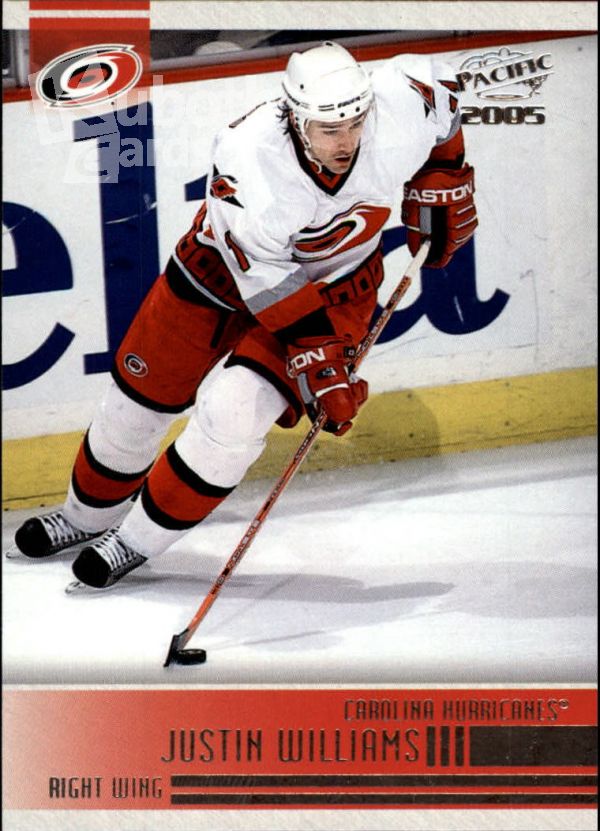 NHL 2004-05 Pacific - No 54 - Justin Williams