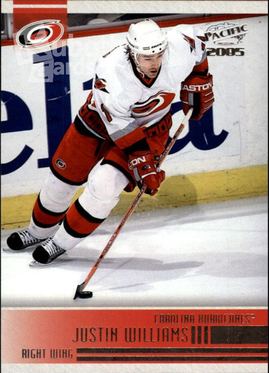 NHL 2004-05 Pacific - No. 54 - Justin Williams