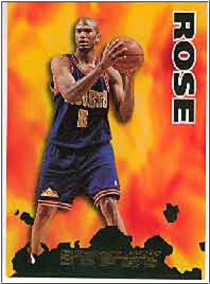 NBA 1995-96 Hoops - No. 206 - Jalen Rose