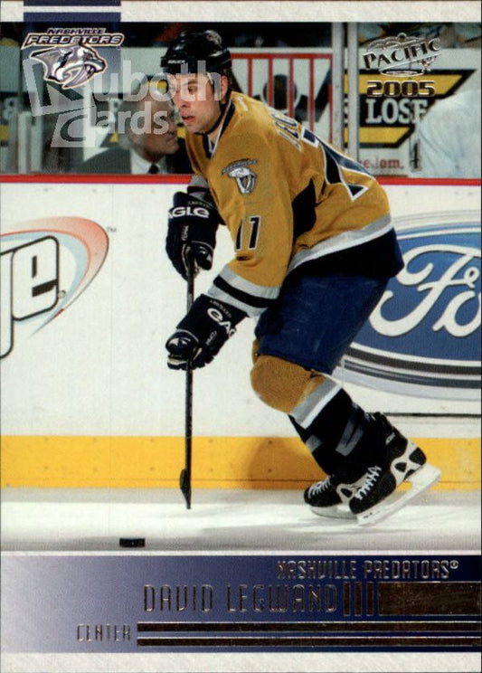 NHL 2004-05 Pacific - No 148 - David Legwand