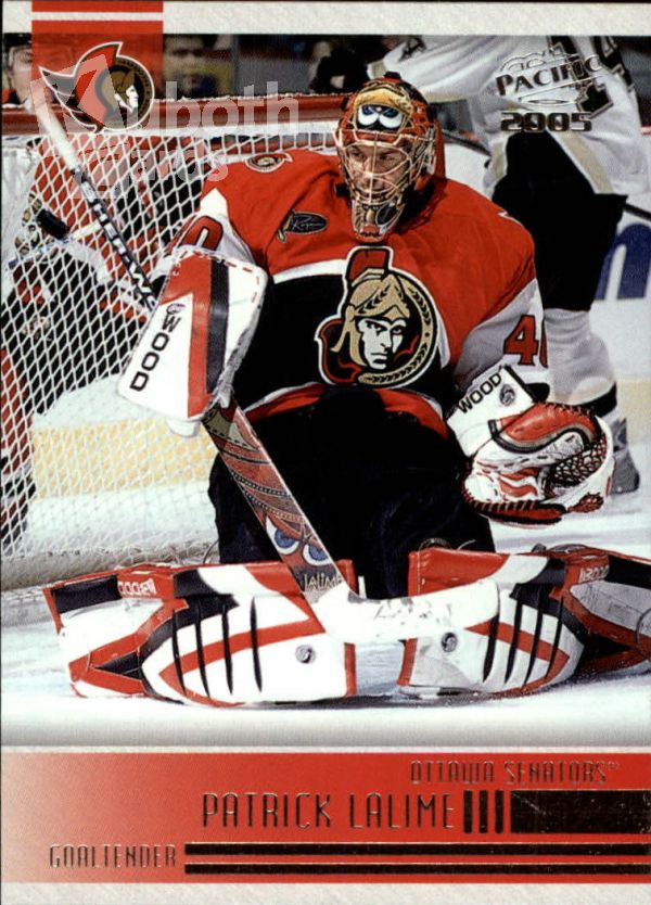 NHL 2004-05 Pacific - No 186 - Patrick Lalime