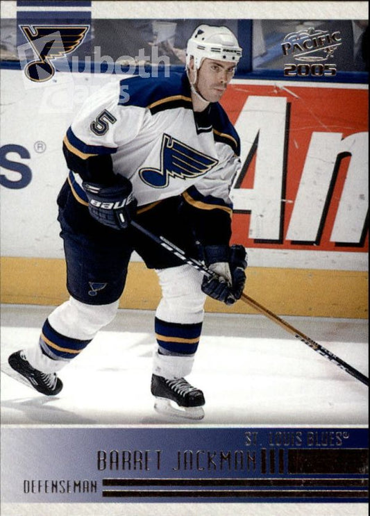 NHL 2004-05 Pacific - No 219 - Barret Jackman