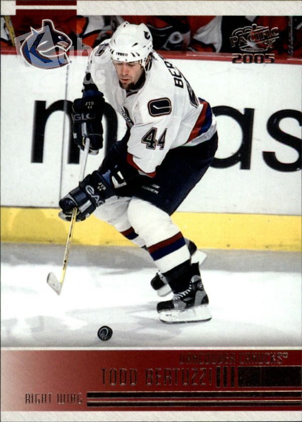 NHL 2004-05 Pacific - No 253 - Todd Bertuzzi