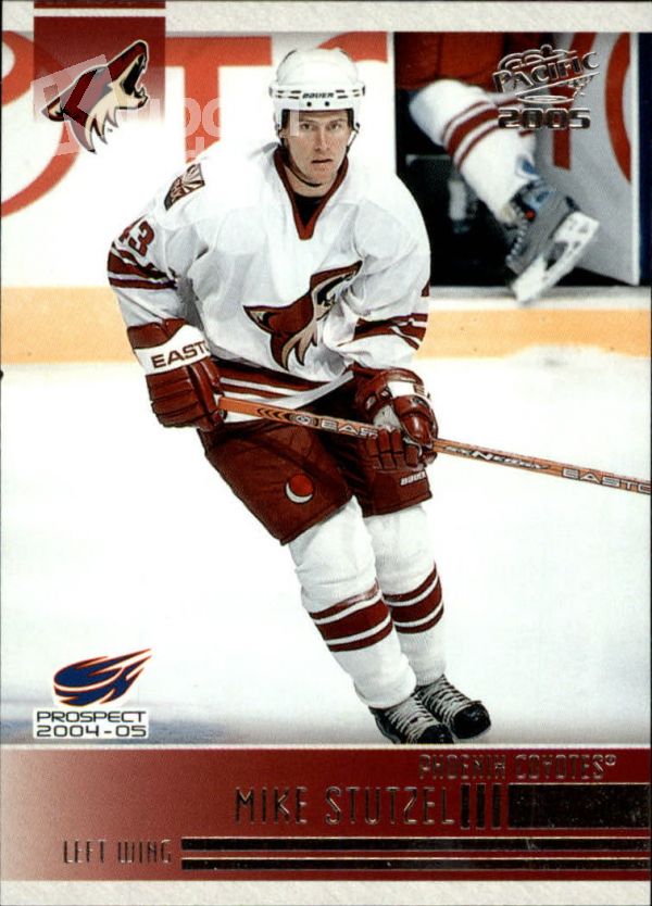 NHL 2004-05 Pacific - No. 295 - Mike Stutzel