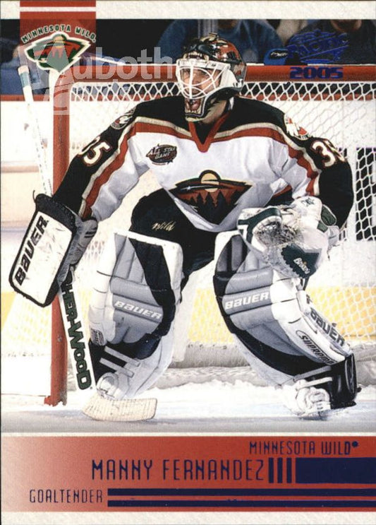 NHL 2004-05 Pacific Blue - No. 131 - Manny Fernandez