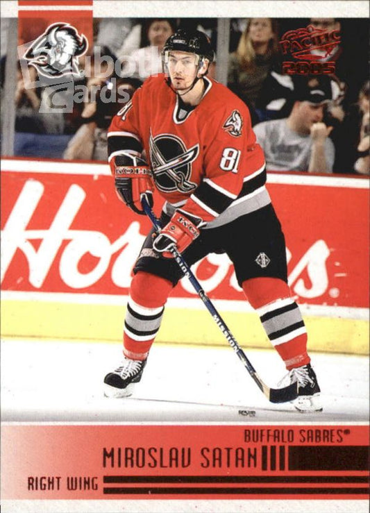 NHL 2004-05 Pacific Red - No. 36 - Miroslav Satan