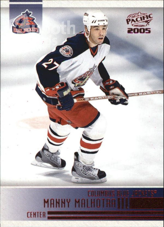 NHL 2004-05 Pacific Red - No 77 - Manny Malhotra