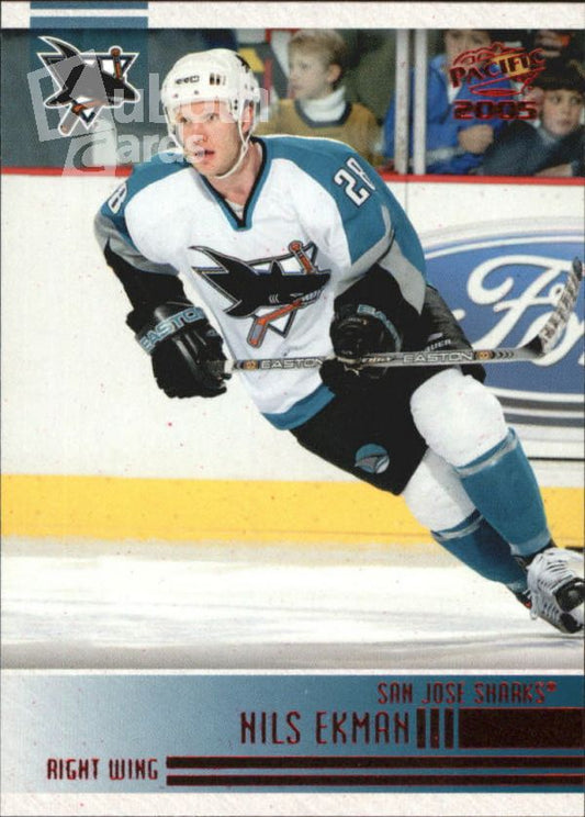 NHL 2004-05 Pacific Red - No 228 - Nils Ekman