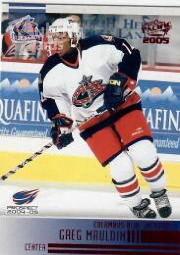 NHL 2004-05 Pacific Red - No 280 - Greg Mauldin