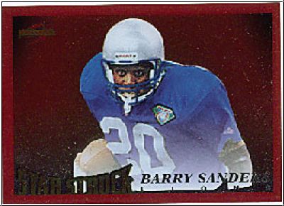 NFL 1995 Score Red Siege - No 208 - Barry Sanders