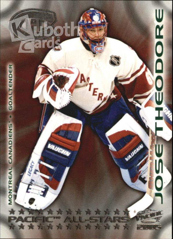 NHL 2004-05 Pacific All-Stars - No 9 - Jose Theodore