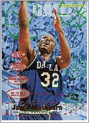 NBA 1995-96 Fleer - No 37 - Jamal Mashburn