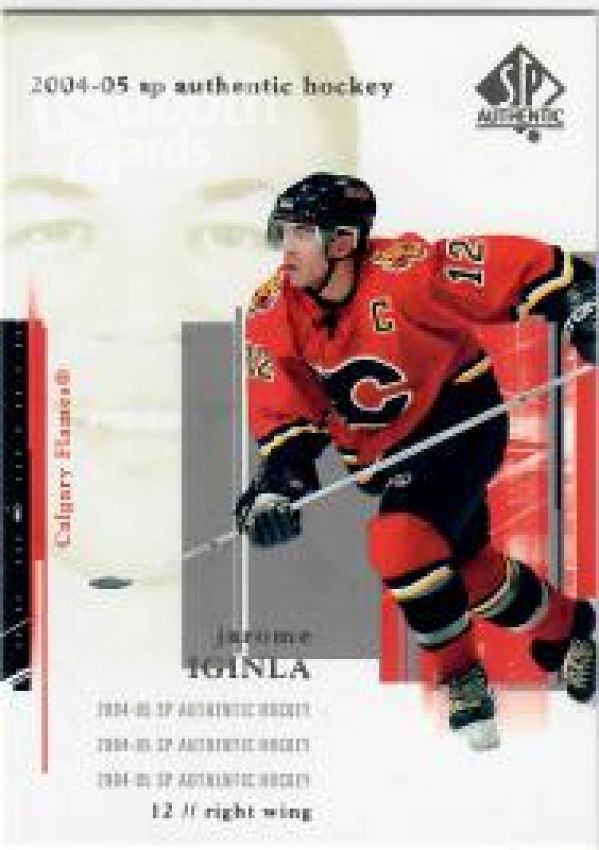 NHL 2004-05 SP Authentic - No 14 - Jarome Iginla