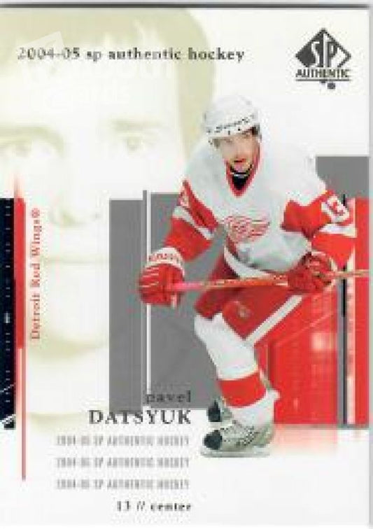 NHL 2004-05 SP Authentic - No 32 - Pavel Datsyuk