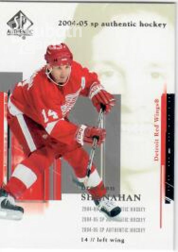 NHL 2004-05 SP Authentic - No 33 - Brendan Shanahan