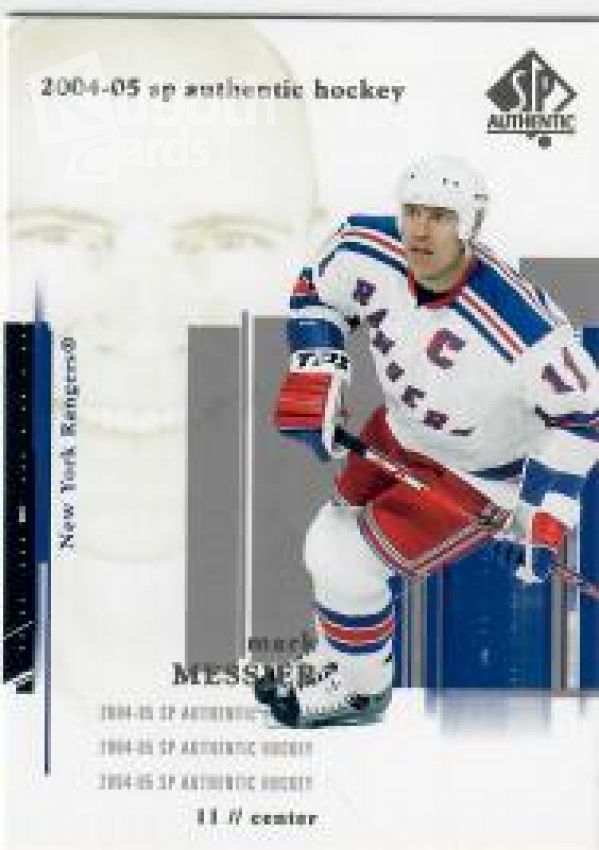 NHL 2004-05 SP Authentic - No. 56 - Mark Messier