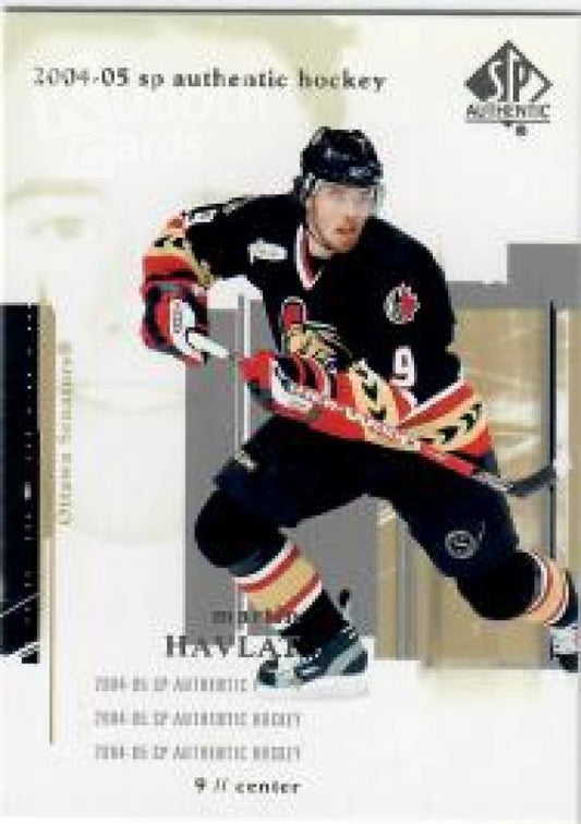 NHL 2004-05 SP Authentic - No 63 - Martin Havlat