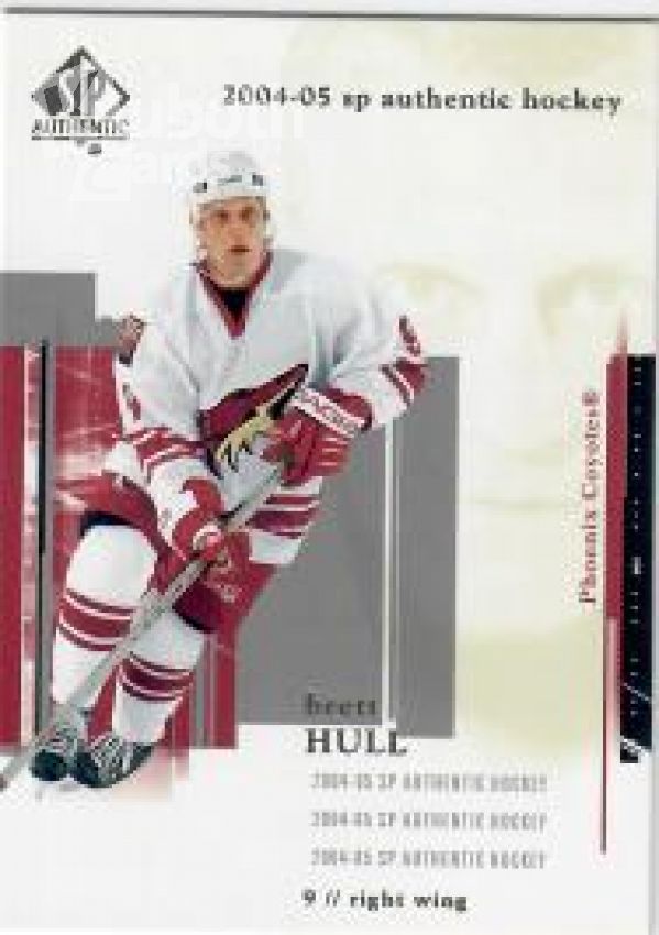 NHL 2004-05 SP Authentic - No 68 - Brett Hull