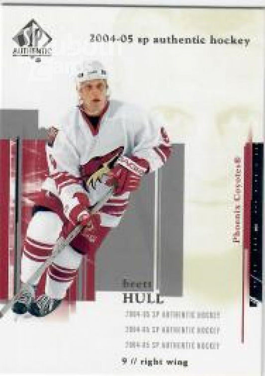 NHL 2004-05 SP Authentic - No 68 - Brett Hull