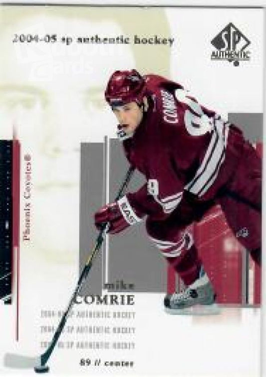 NHL 2004-05 SP Authentic - No 69 - Mike Comrie