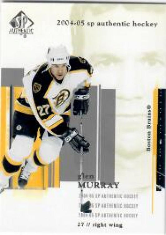 NHL 2004-05 SP Authentic - No 10 - Glen Murray