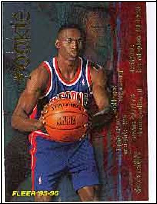 NBA 1995-96 Fleer European - No 373 - Theo Ratliff