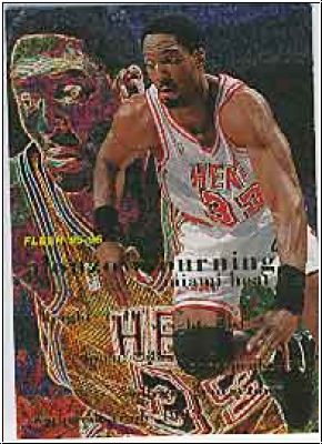 NBA 1995-96 Fleer European - No 304 - Alonzo Mourning