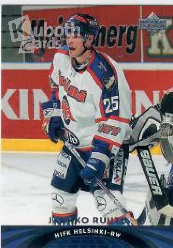 NHL 2004-05 UD All-World - No 12 - Jarkko Ruutu