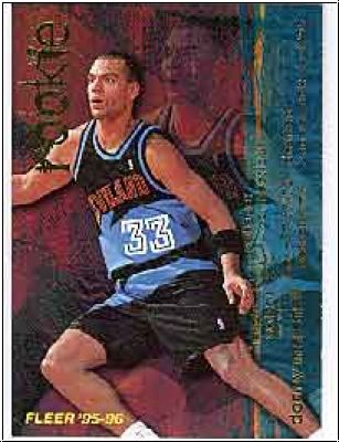 NBA 1995-96 Fleer European - No. 366 - Donny Marshall