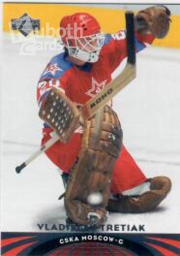 NHL 2004-05 UD All-World - No 90 - Vladislav Ttretiak