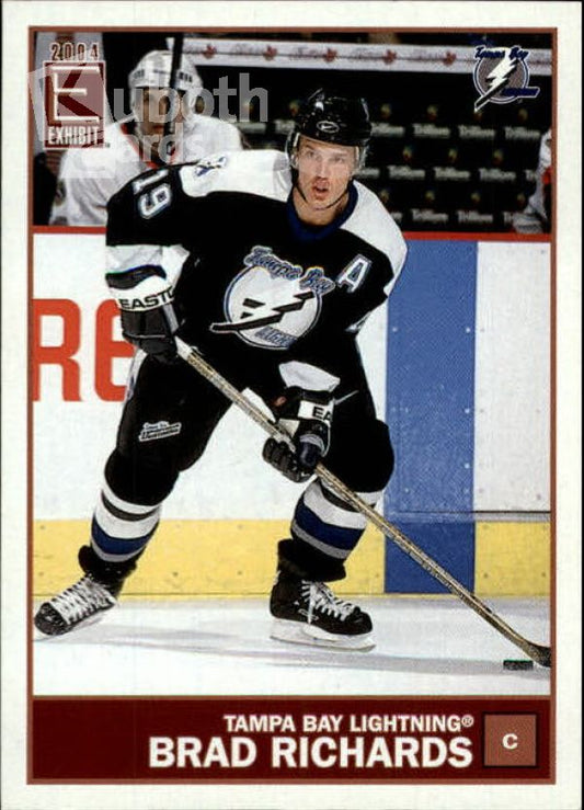 NHL 2003-04 Pacific Exhibit - No 132 - Brad Richards