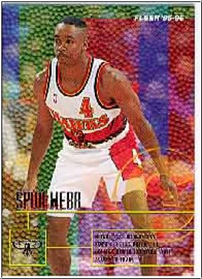 NBA 1995-96 Fleer European - No 276 - Spud Webb