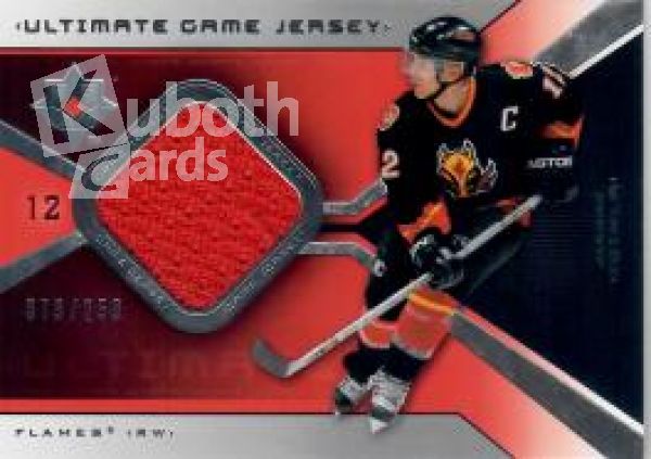 NHL 2004-05 Ultimate Collection Jerseys - No UGJ-JI - Jarome Iginla