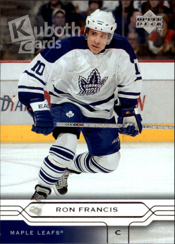 NHL 2004-05 Upper Deck - No 32 - Ron Francis