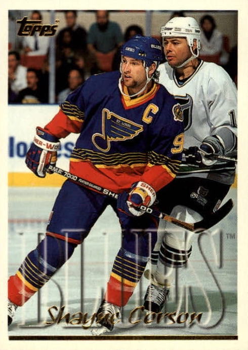 NHL 1995 / 96 Topps - No 229 - Shayne Corson