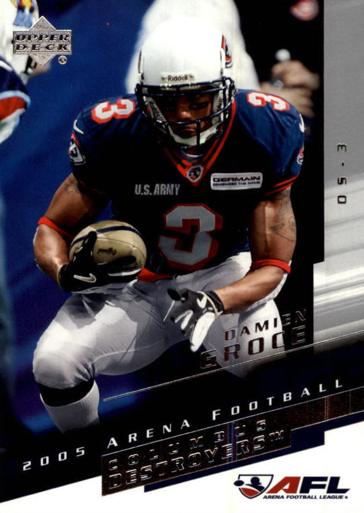 NFL 2005 Upper Deck AFL - No 22 - Damien George