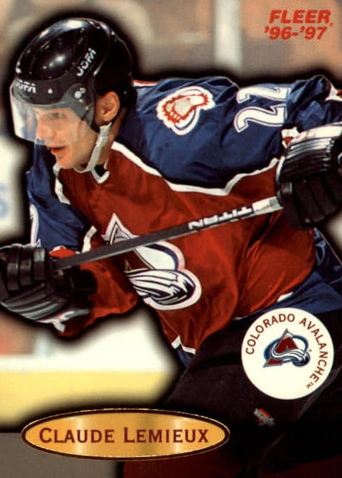 NHL 1996/97 Fleer - No 22 - Claude Lemieux